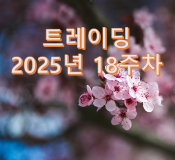 트레이딩 로그 2025-18주차